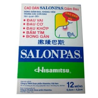CAO DÁN SALONPAS GIẢM ĐAU