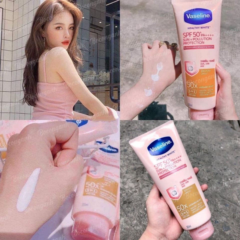 SERUM DƯỠNG TRẮNG DA VASELINE