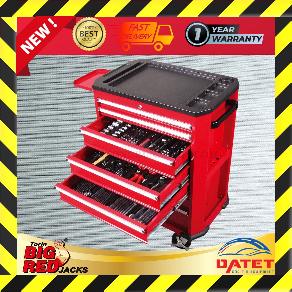 Tủ đồ nghề sửa xe 513 chi tiết Torin TBR3007B-DT