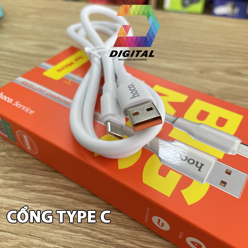 Cáp Sạc Nhanh Hoco DU17 Dài 1 Mét ( ip,Type C,Micro )