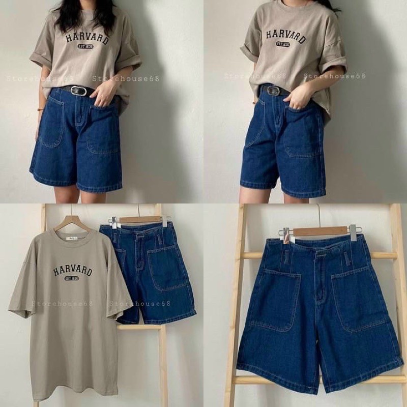 jean ngố ống rộng