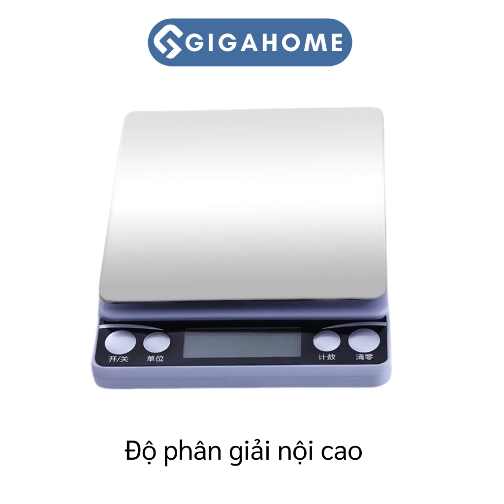 Cân Tiểu Ly Điện Tử Nhà Bếp Mini GIGAHOME Định Lượng 1g-1kg Chính Xác Cao 4822
