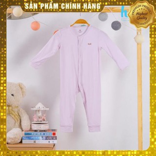 Bộ bodysuit dài tay bamboo chính hãng haki -bb007