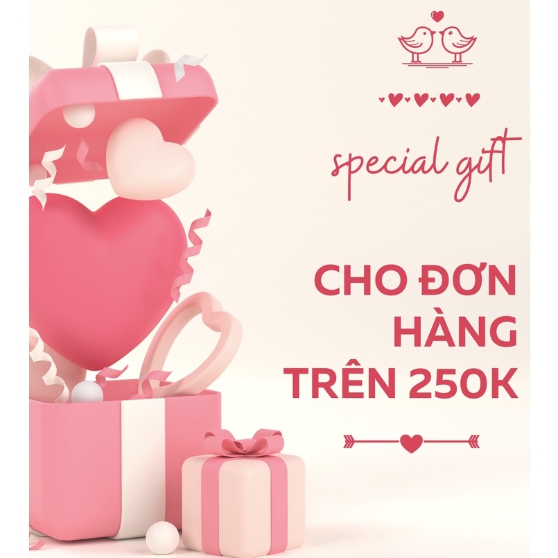Món quà bất ngờ cho đơn hàng trên 250k