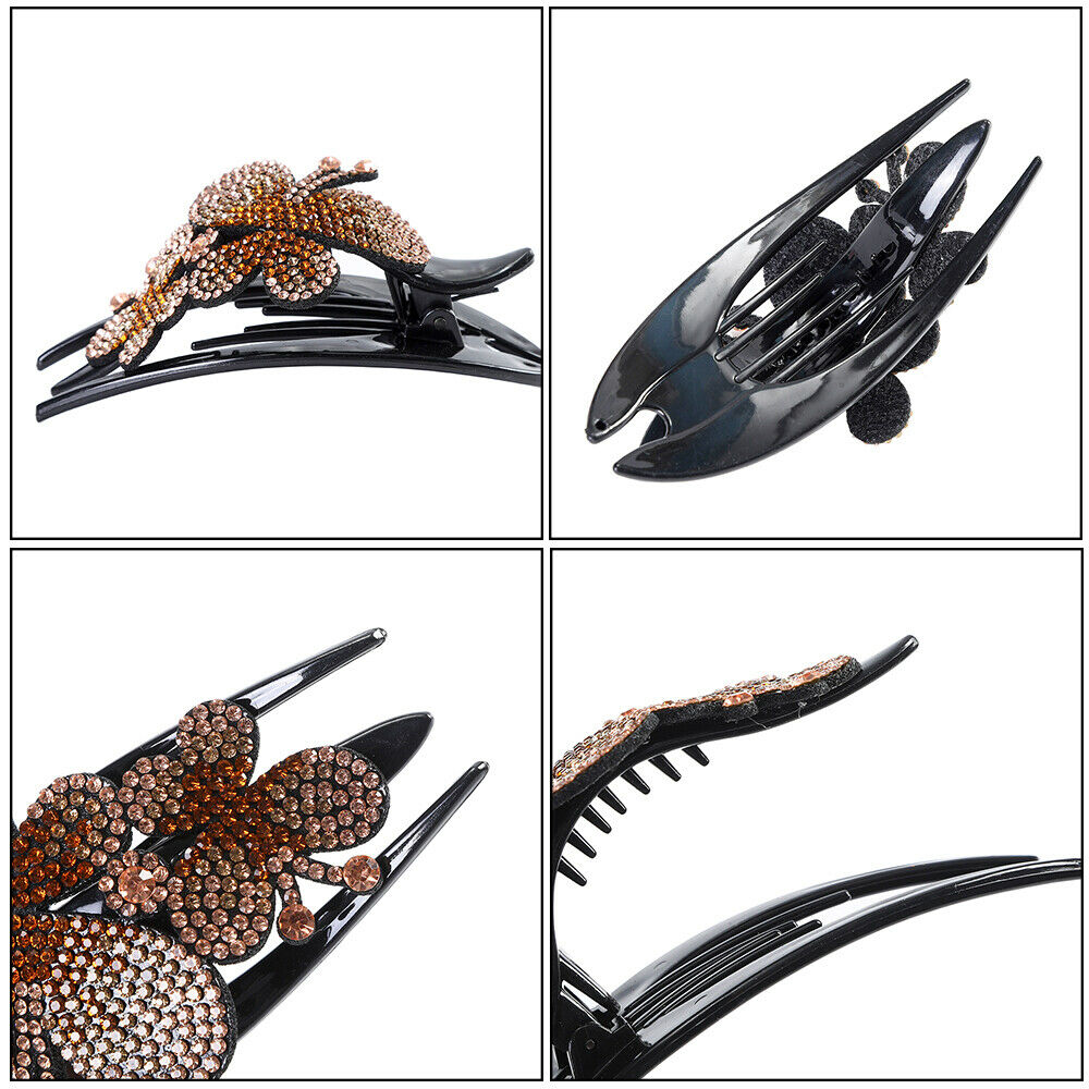 Kẹp Tóc Đính Đá Độc Đáo Phong Cách Hàn Quốc Cho Nữ