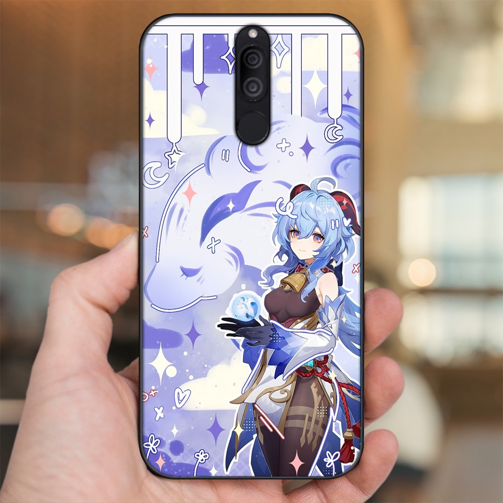 Ốp lưng Huawei Nova 2i viền đen in hình Ganyu Genshin Impact