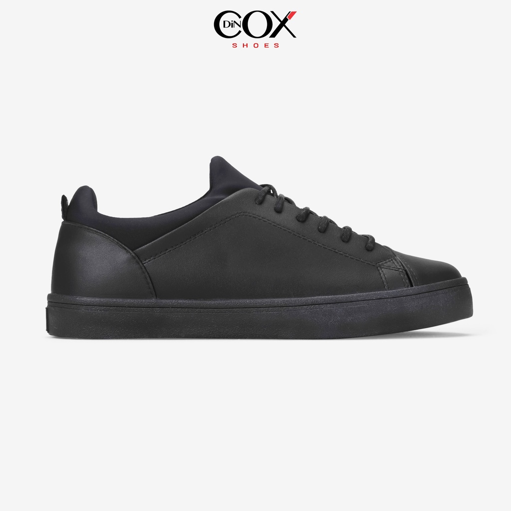 Giày Sneaker Da Nam DINCOX COX43 Cổ Điển Phá Cách Black