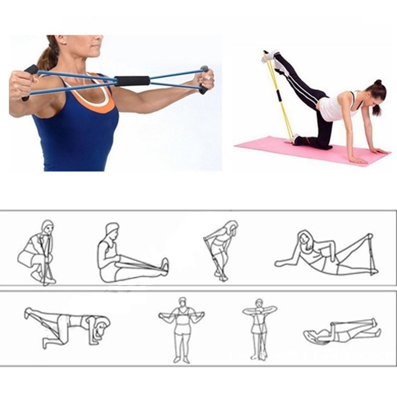 Dây cao su hỗ trợ tập Yoga