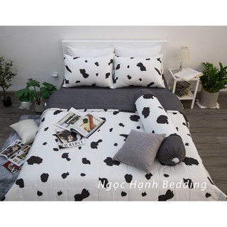 Bộ ga giường ( bọc thun 4 chi tiết) COTTON 100% CAO CẤP