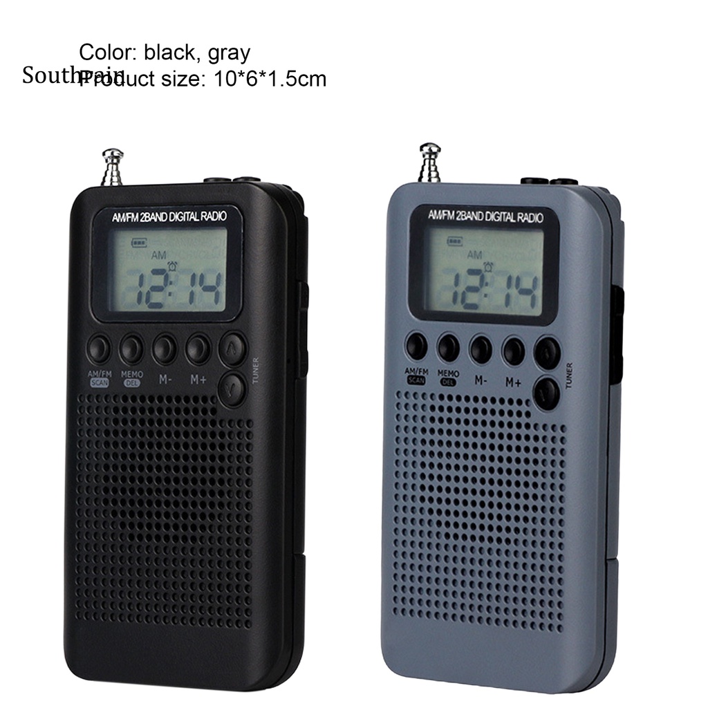 Radio Màn Hình Lcd 1.3 Inch 1.3 Inch Bỏ Túi Tiện Dụng Cho Xe Đạp