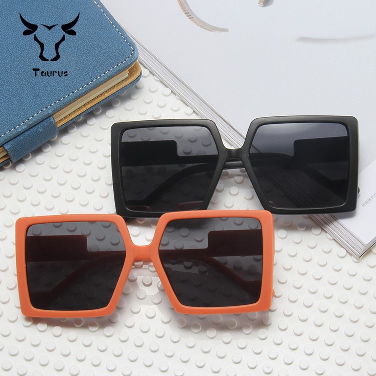 Kính Mát Gọng Vuông Lớn Phong Cách Retro Thời Trang Cho Bé