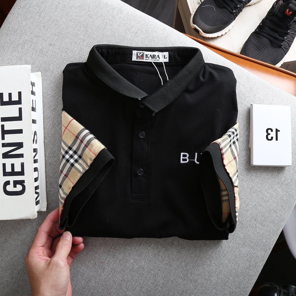 Áo Polo Nam Tay Ngắn, Áo Thun Nam Cổ Bẻ OBOKFASHION, Áo Polo Nam Phong Cách Thời Trang Cao Cấp Màu Trắng - Đen ACB02 | BigBuy360 - bigbuy360.vn