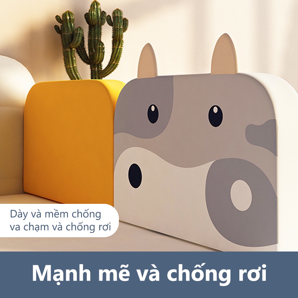 Hàng Rào Chắn Thành Giường Mềm Mại Bảo Vệ An Toàn Cho Bé Chống Ngã