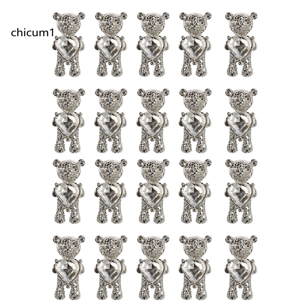 [Hàng mới về] Phụ kiện trang trí móng đính đá lấp lánh diy xinh xắn