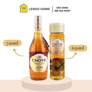 Combo nước mơ choya the single year 720ml nhật bản