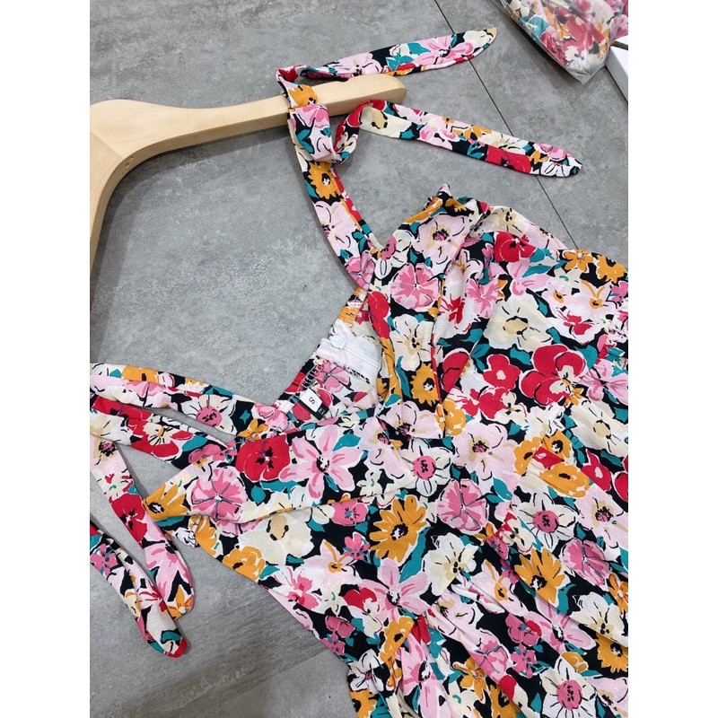 [Siêu Hot]Váy Hoa Maxi 2 Dây Nơ , Đầm Nữ Hoa Dáng Dài Siêu Xinh Có Ảnh Thật Kèm Video | BigBuy360 - bigbuy360.vn