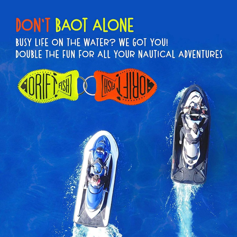 San * Móc Khóa Phao Nổi Hình Cá Bằng Cao Su Tổng Hợp Cho Chìa Khóa Thuyền F