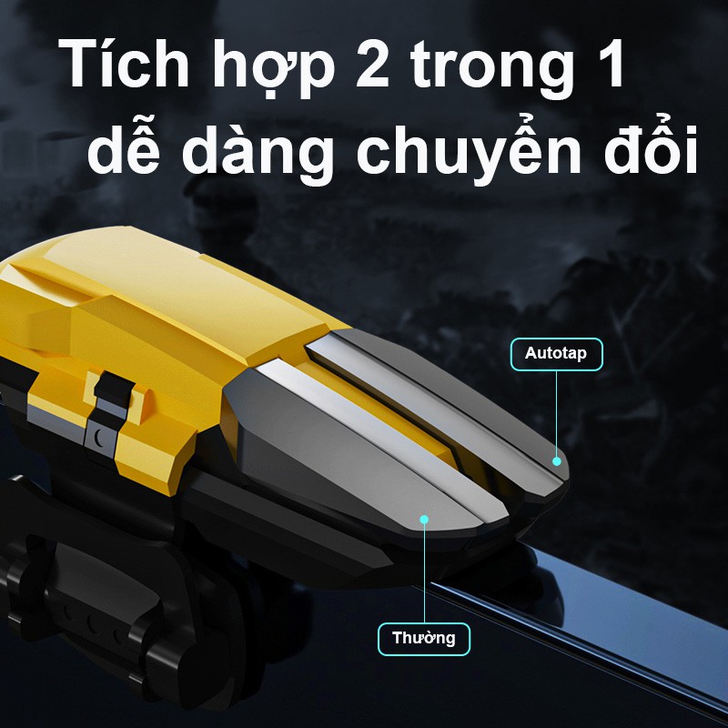 [ SIÊU PHẨM ĐỈNH CAO ] Nút bắn Pubg JS99 ❤️ Freeship ❤️ Auto Tap 50/52 nhịp trên giây, tích hợp 2 nút trong 1