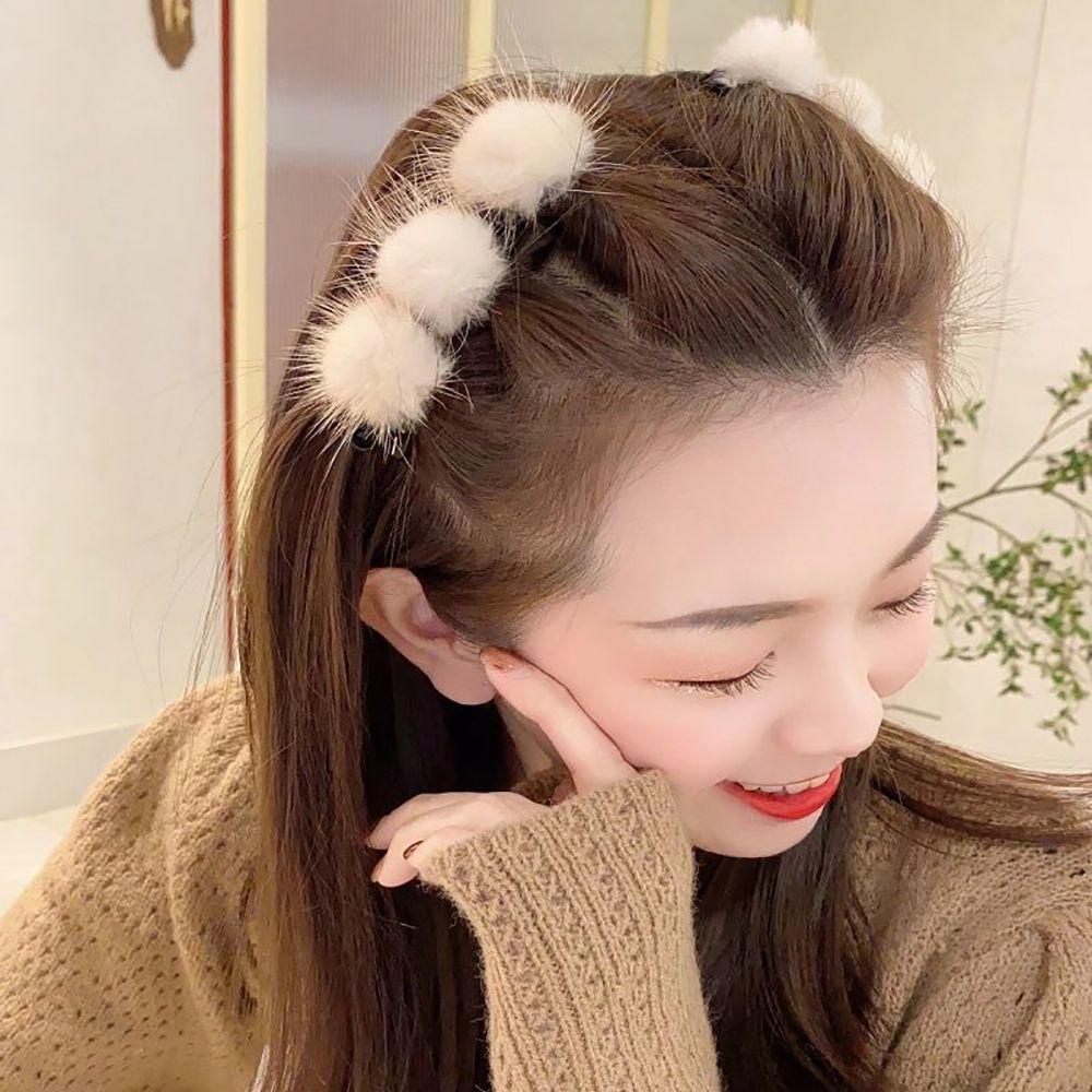 JARRED Kẹp TóC PhốI Quả Bông Dễ Thương Cho Bé GáI