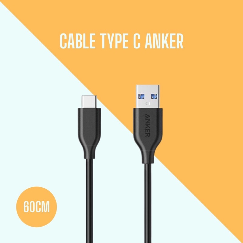 Cáp sạc Anker USB-C TYPE C