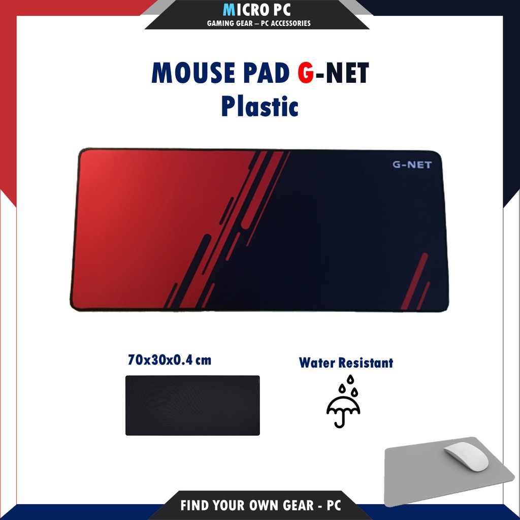 Pad chuột 🎮FREESHIP🎮 Size lớn G-NET 70x30x0.4 (Chống nước)