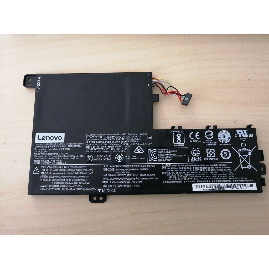 ⚡️Pin laptop Lenovo Yoga 520, 520-14IKB 520-14isk 520-14AST Series L15C3PB1
