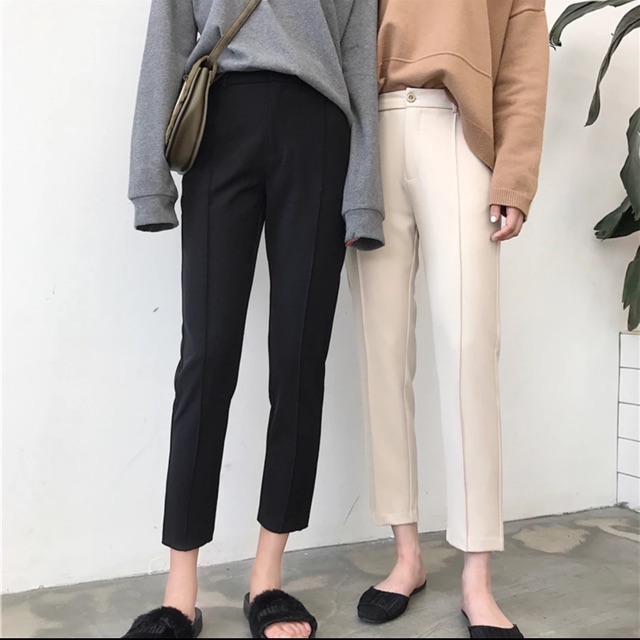 Quần Ulzzang dáng có gân (ảnh thật)