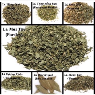 Lá thơm Oregano/ Rosemary/ Thyme/ Basil/ Parsley/ Nguyệt Quế 10g