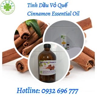 Tinh dầu Vỏ quế Cinnamon essential oil - 10ml/50ml/100ml