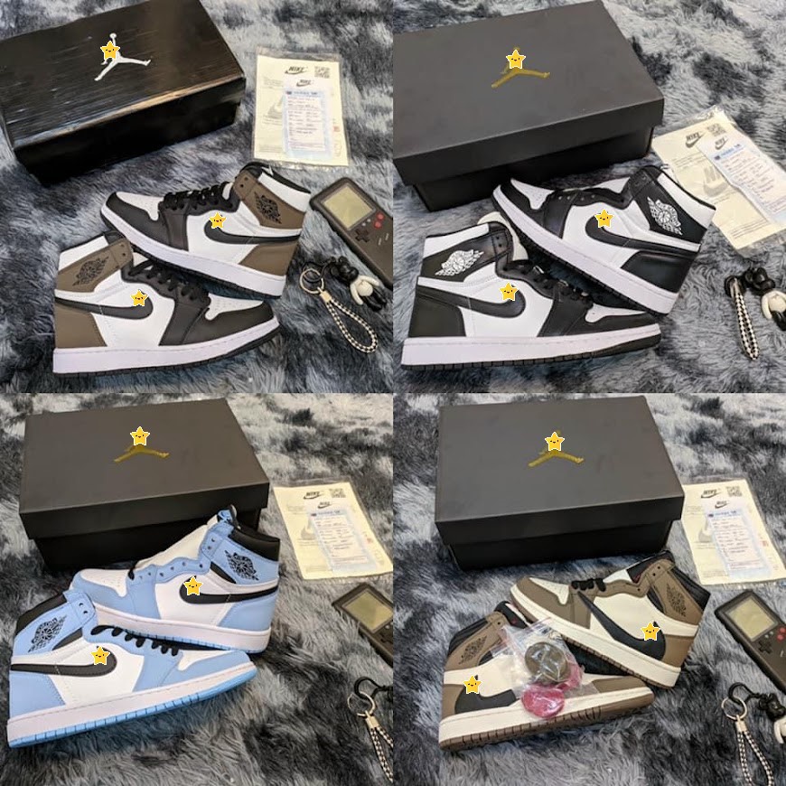 Giày Thể Thao Sneakers AIR JORDAN 1 Retro High CAO CỔ các mẫu hot nhất thị trường Full Box