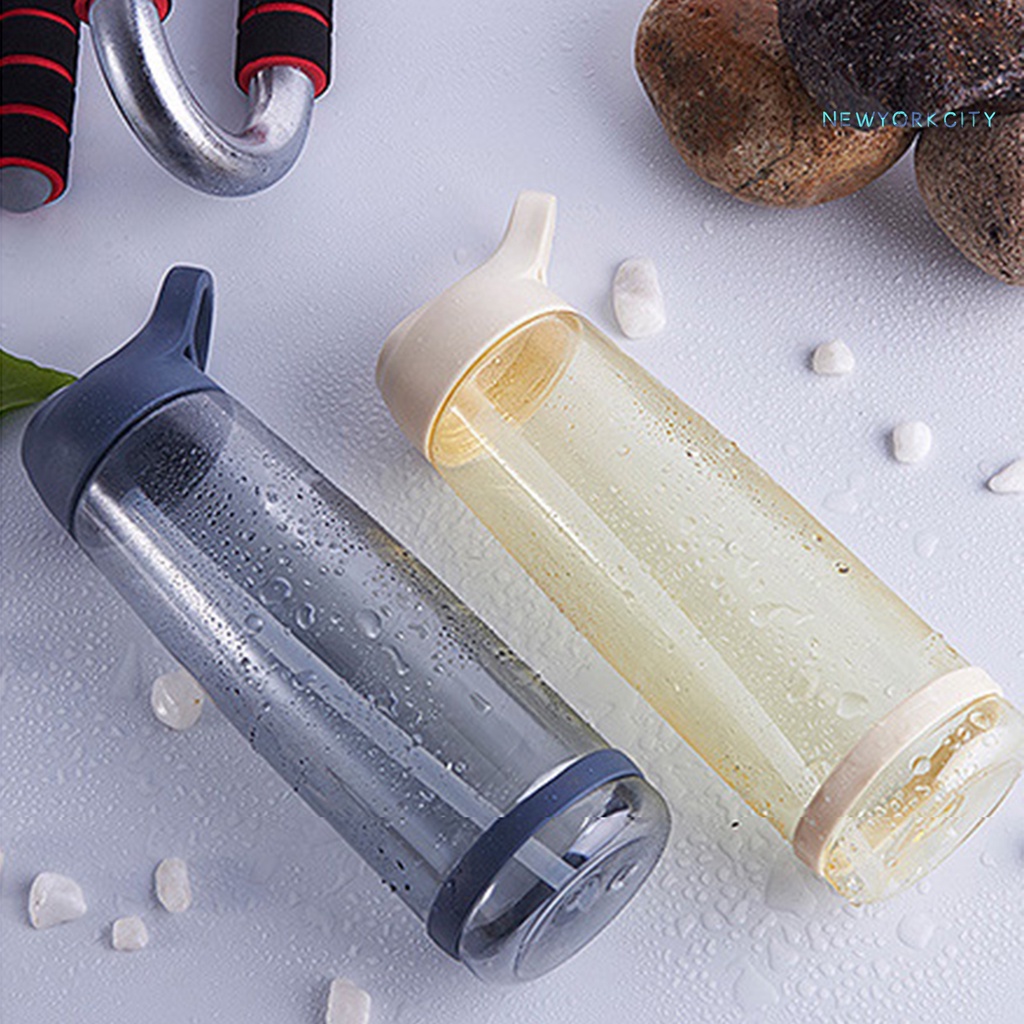 Bình Nước Thể Thao Dung Tích Lớn Có Tay Cầm Và Ống Hút Tiện Dụng