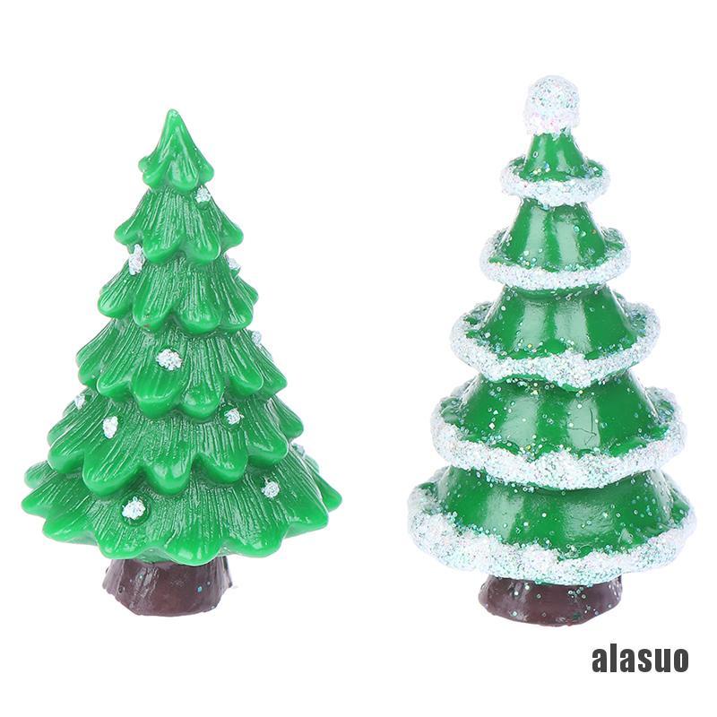 Cây Thông Giáng Sinh mini Bằng Nhựa Dùng Để Trang Trí