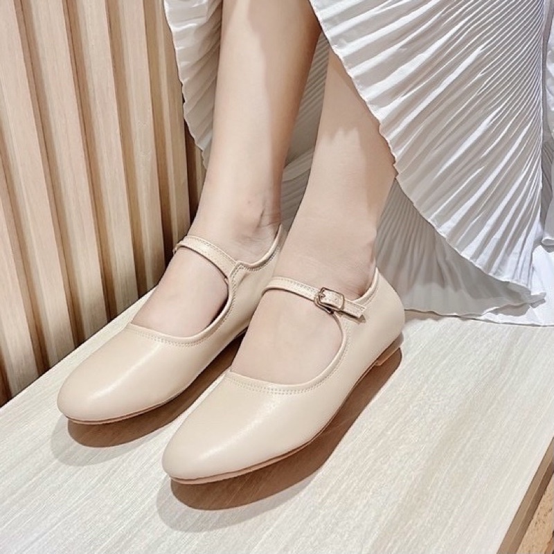 Giày mary jane giày lolita phong cách Hàn Quốc ( FORM NHỎ NHÍCH LÊN 1 SIZE ) SHOES PARADISE BBHS