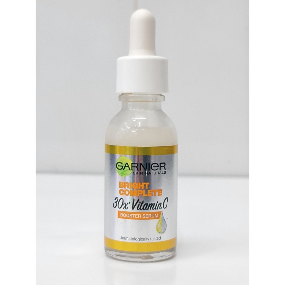 Tinh Chất Tăng Cường Sáng Da Mờ Thâm Garnier Bright Complete 30x Vitamin C Booster Serum 30ml