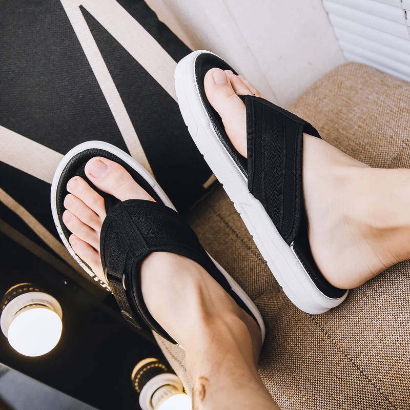 Dép xỏ ngón thời trang mùa hè phong cách Hàn Quốc dành cho nam