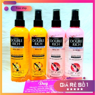 Xịt Dưỡng Tóc Double Rich 250ml - Cho Tóc Mềm Mượt