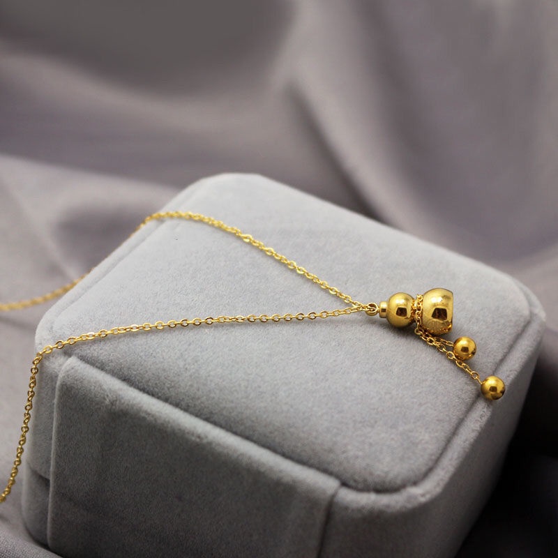 [FreeShip] Dây chuyền nữ titan hồ lô X2-201 - CAM KẾT KHÔNG BAY MÀU