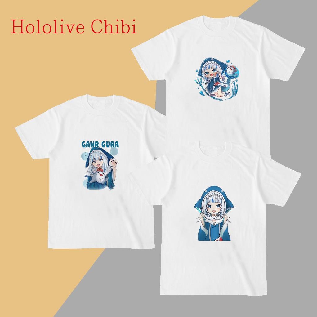 Áo Phông HOLOLIVE Vtuber Gawr Gura Cosplay mẫu mới cực chât