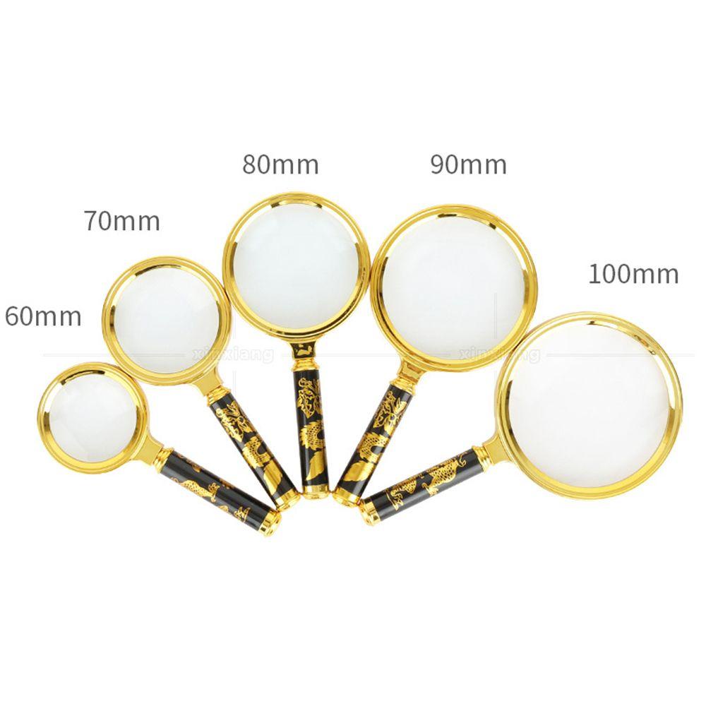Kính Lúp Đọc Sách Trang Sức Chuyên Nghiệp 10X 60 / 70 / 80 / 90 / 100mm