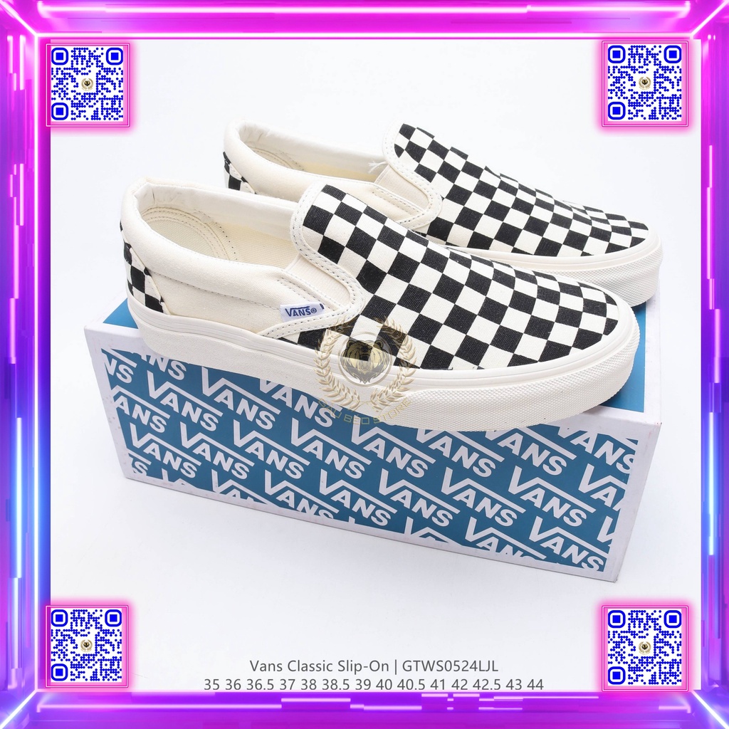 524LJL Nhận Order Hỗ Trợ Free Ship Giày Best Quality Sneaker ***Vault OG Classic Slip-on 98