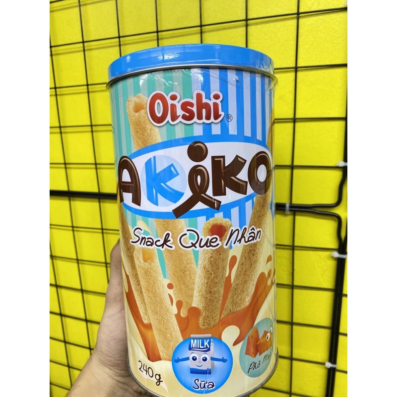Bánh que Akiko hộp thiếc 240g