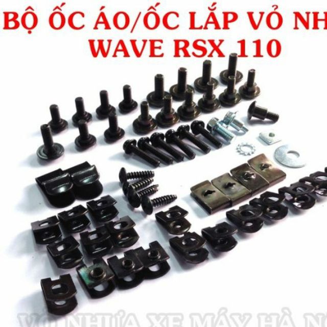 Full bộ Ốc bắt dàn Áo Wawe RSX