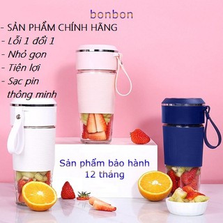 Máy xay sinh tố cầm tay mini - Juicer - Máy xay sinh tố mini - Máy xay đa năng mini sạc điện , Bảo Hành 12 Tháng