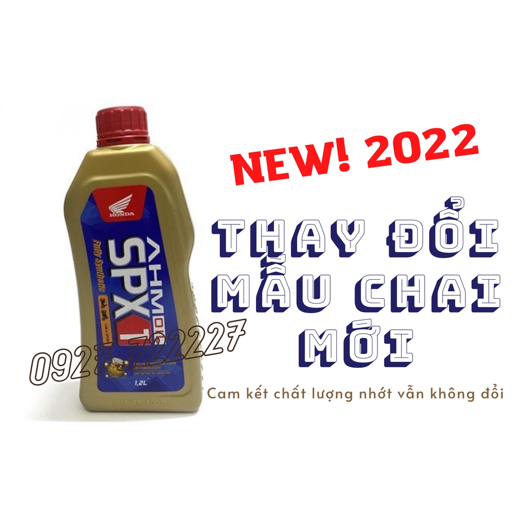 Nhớt Honda AHM oil SPX 1 dành cho Winner150, Winner X, Sonic, CBR150...GIÁ CẠNH TRANH