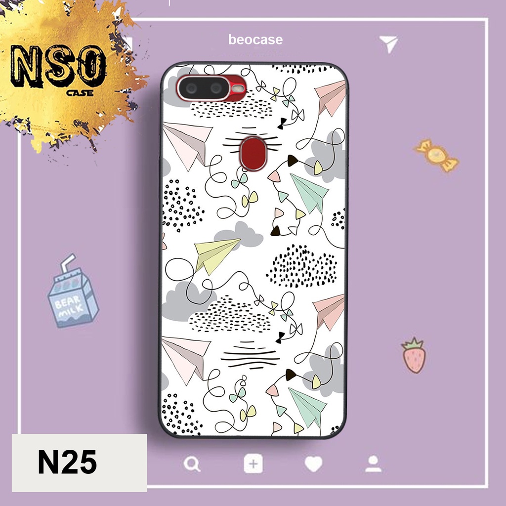 HÀNG NEW  Ốp Oppo A5S - Oppo A7 - Oppo F9 - Oppo A12 In Hình họa tiết đơn giản đẹp