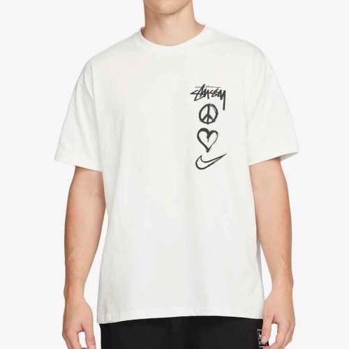 Áo Thun Nike x Stussy PEACE and LOVE++DM4943-121++Hàng Chính Hãng cho Nam