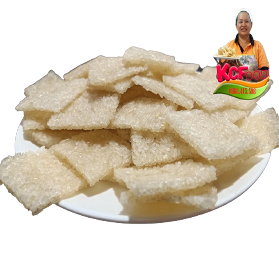 CƠM CHÁY NẾP 1KG CHƯA CHIÊN LOẠI 4X4CM