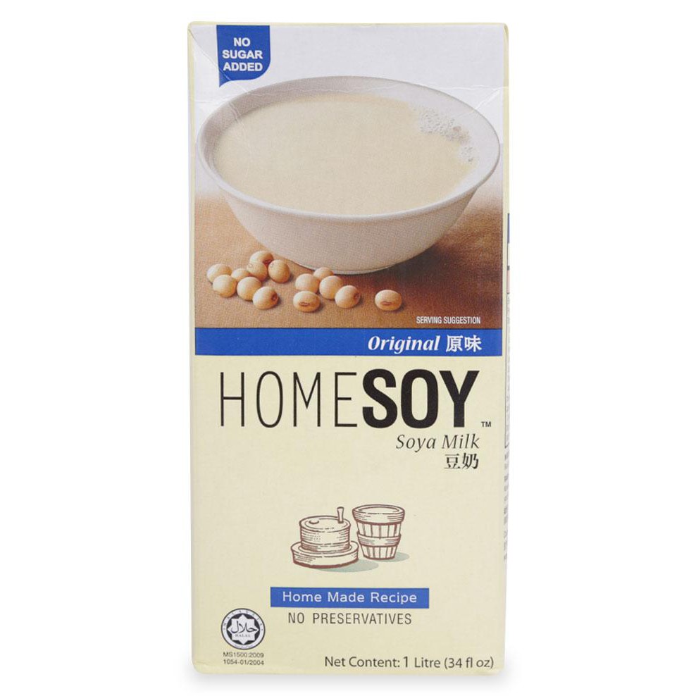 Sữa Đậu Nành Homesoy Không Đường Hộp 1L