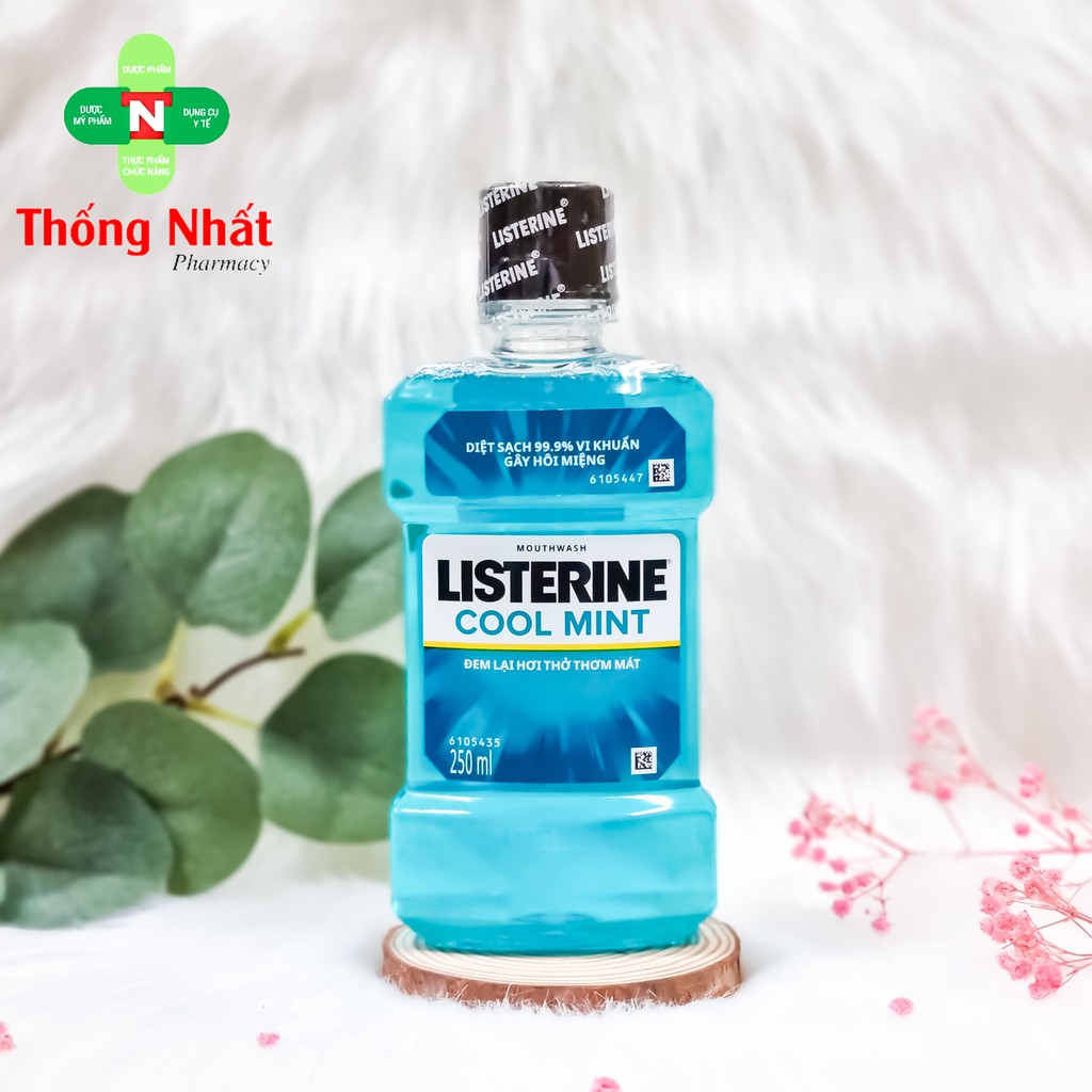 [CHÍNH HÃNG] - Nước súc miệng Listerine Cool Mint 250ml