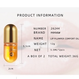 [Hàng mới về] Son bóng dạng lỏng MINISTAR dưỡng ẩm chăm sóc môi chuyên dụng